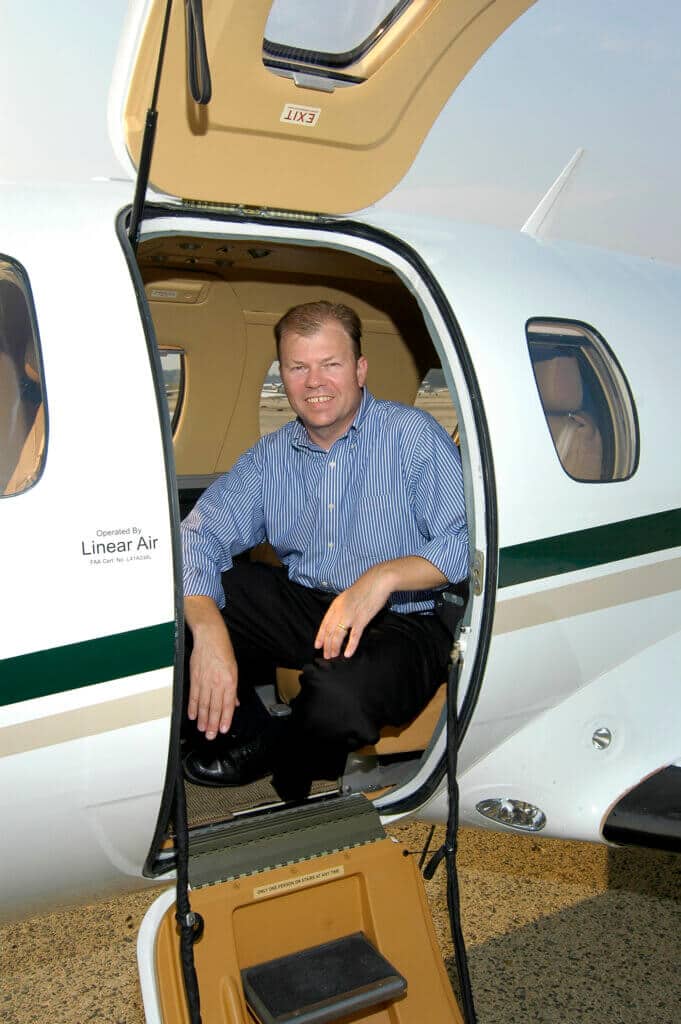 Bill Herp Linear Air CEO